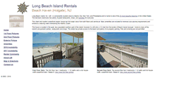 Desktop Screenshot of longbeachislandrentals.net